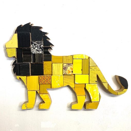 BlocART Lion yellow