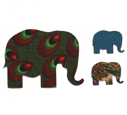 BlocARTElephantFabric