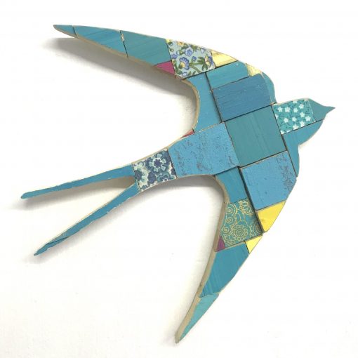 BlocARt 0 Swallow - Turquoise