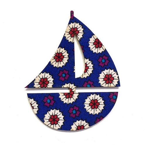 Fabric Sailboat
