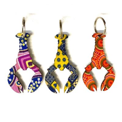Fabric keyrings